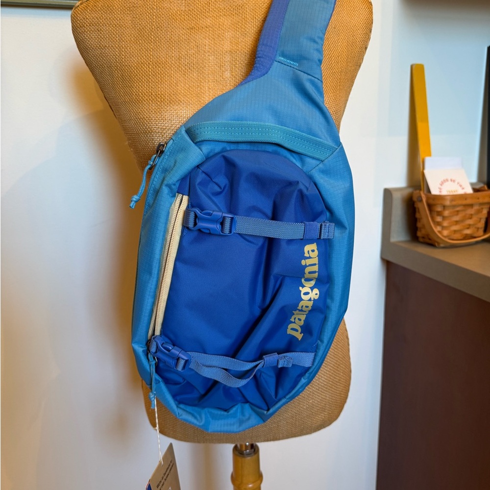 NWT Patagonia Atom Sling 8L Blue Bag